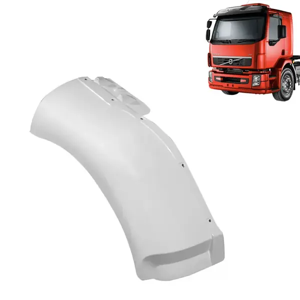 Para-Lama Cabine em Fibra Para Caminhão Volvo VM Até 2014 Lado Direito