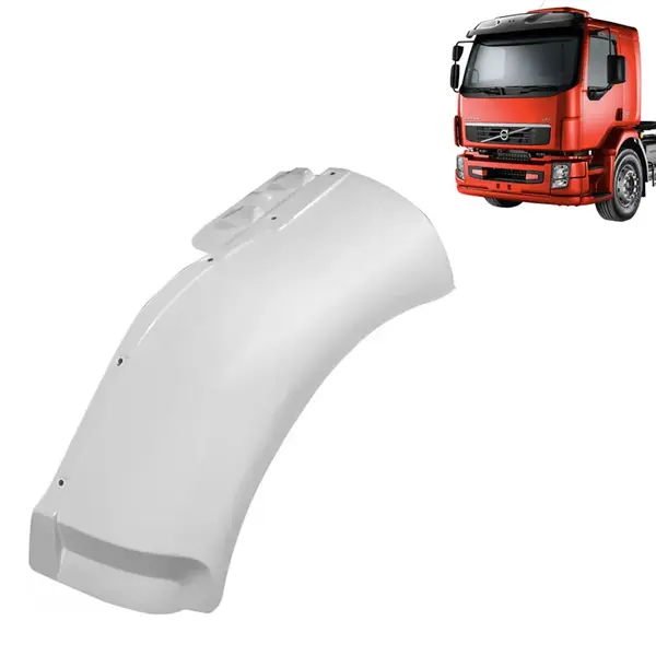 Para-Lama Cabine em Fibra Para Caminhão Volvo VM Até 2014 Lado Esquerdo