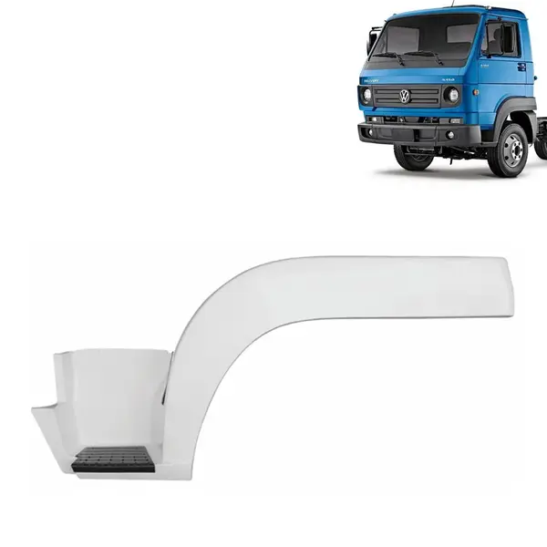 Para-Lama Estribo Cabine para Caminhão VW Delivery 2005 á 2017 Lado Esquerdo