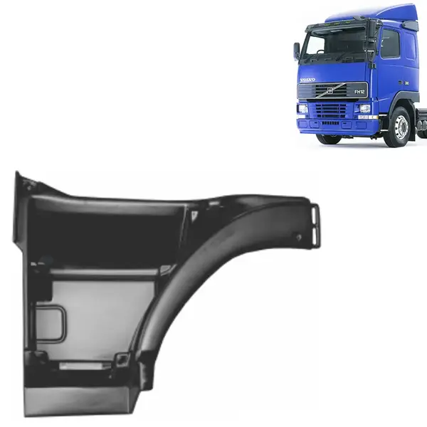 Para-Lama Estribo Superior Cabine para Volvo FH até 2003 Lado Esquerdo