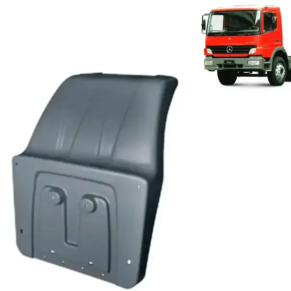Para-Lama Traseiro Cabine em Fibra para Caminhão Mercedes-Benz Atego