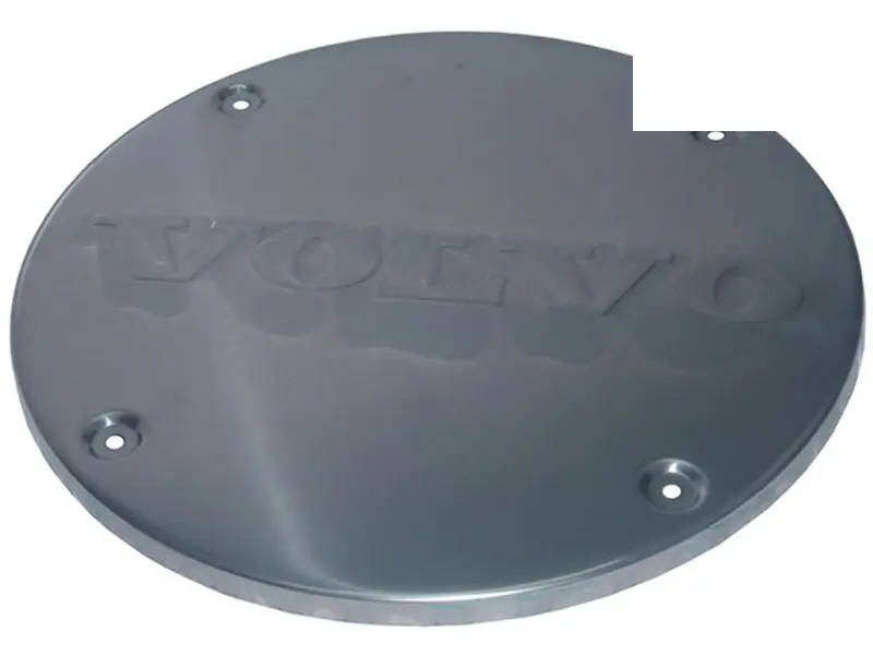 Para Volvo FH Protetor Silencioso Galvanizado — 20409127