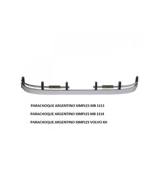 Parachoque Argentino Volvo Xh Simples