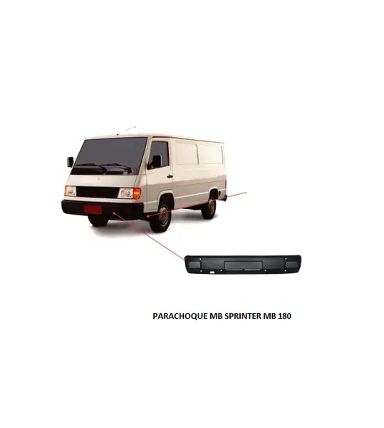 Parachoque MB Sprinter MB 180