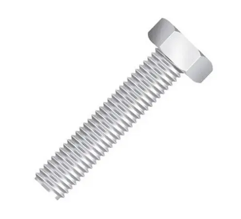 Parafuso Sextavado Zincado Branco — M6X20ZB