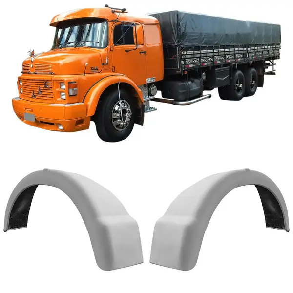 Paralama Cabine Caminhão MB 1519 1524 1525 Par