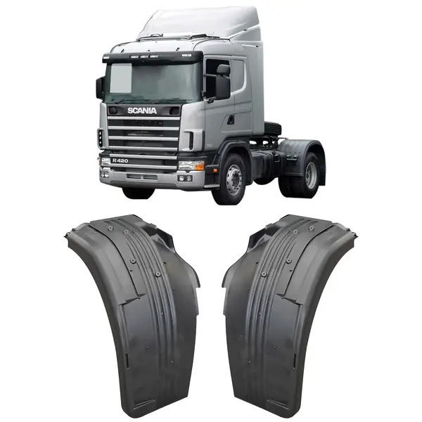 Paralama Cabine Caminhão Sc S4 S5 Par