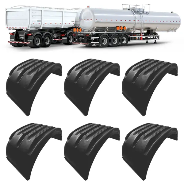 Paralama Carreta Tanque Implemento Reforçado Randon 2007 KIT C/6PÇ