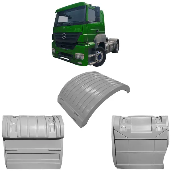 Paralama Tração Caminhão MB Actros Axor Jogo