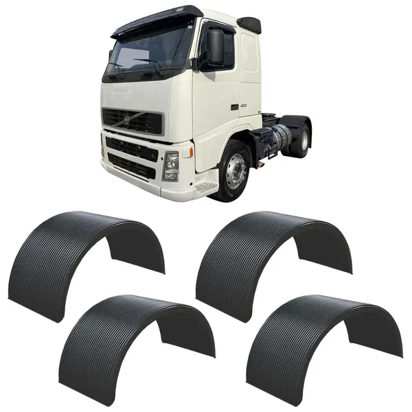 Paralama Tração Caminhão Volvo FH FM NH VM ( KIT c/ 4 Peças )
