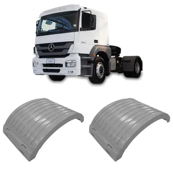 Paralama Tração Central Caminhão MB Actros Axor Par