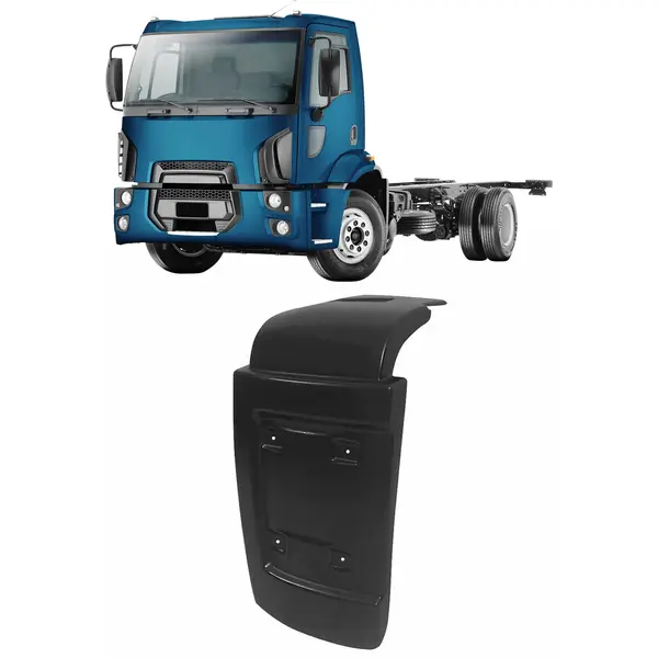 Paralama Traseiro Cabine Caminhão Ford Cargo 2012... L/d