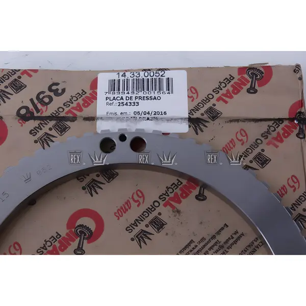 Placa Pressao K112 L110 L111 para Scania — 254333