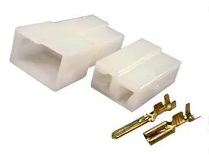 Plug Conector 2 Vias 2.8MM para Terminal Macho Femea — ETE7542