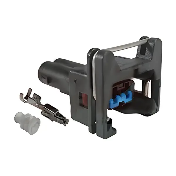 Plugue Conector Femea 2 Vias Universal — ETE6743