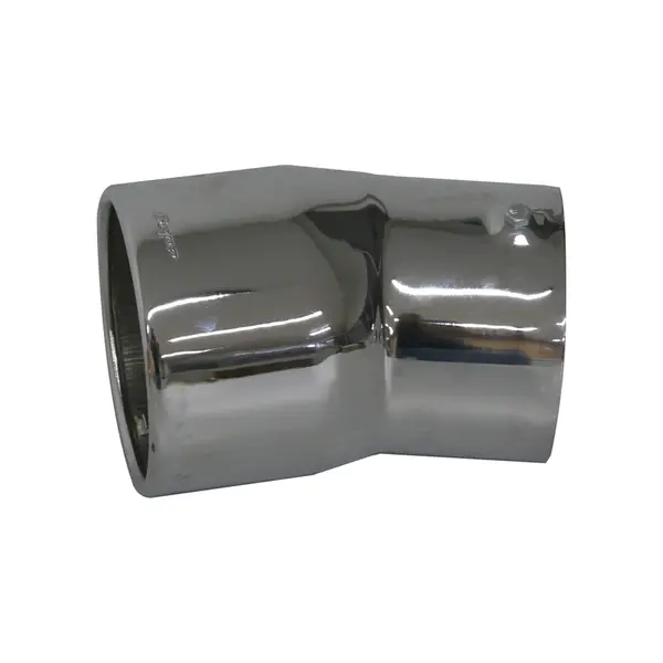 Ponteira Escapamento Caminhão Cromada Curva 4 Polegadas - 23 Cm