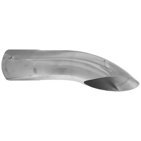 Ponteira Escapamento Caminhão Cromada Sport 2 Polegadas - 25 Cm