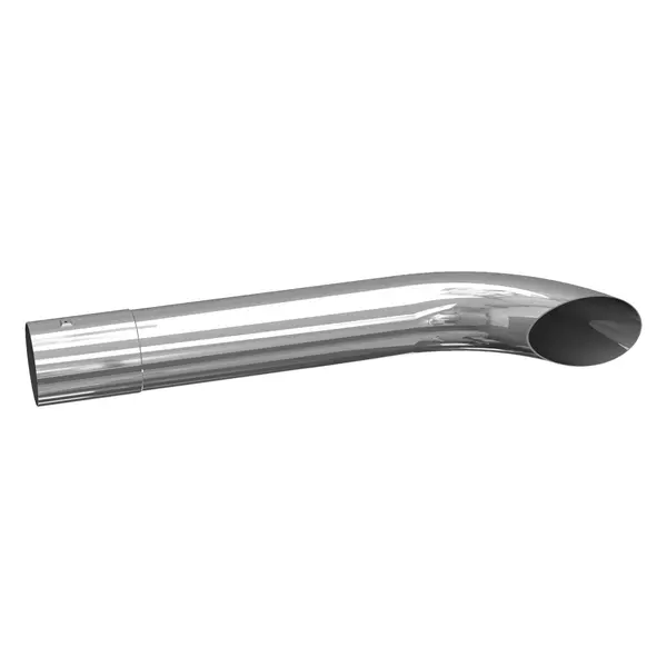 Ponteira Escapamento Caminhão Cromada Sport 3 Polegadas - 45 Cm