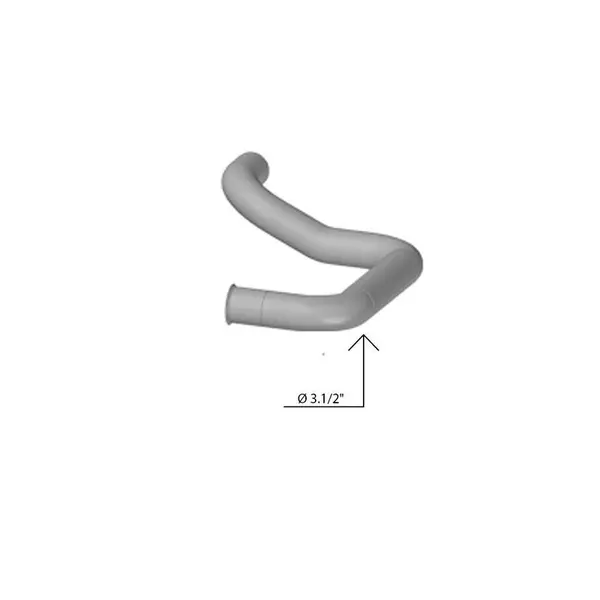 Ponteira Escape VW Worker 2626E 31260E — 2U0253173P
