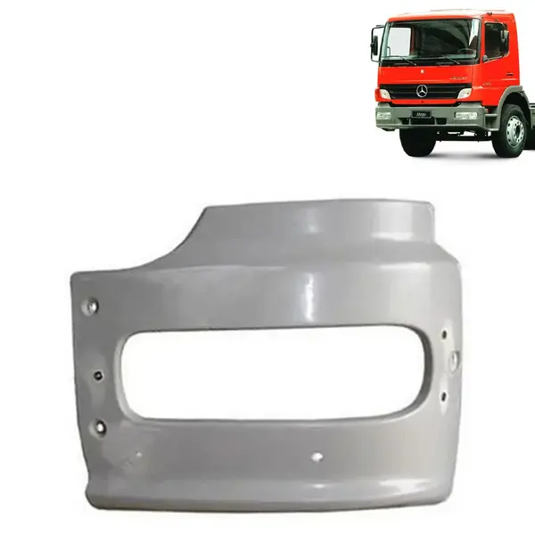 Ponteira Para-Choque Dianteiro para Caminhão MB Atego até 2011 Lado Esquerdo