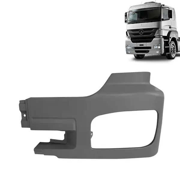 Ponteira Para-Choque para Caminhão Mercedes-Benz Axor 1933 / 2533 Lado Esquerdo
