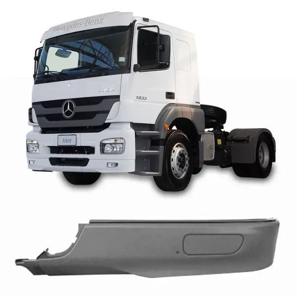 Ponteira Spoiler Caminhão Mercedes-Benz Axor 1933 2644 L/E - Acabamento Original
