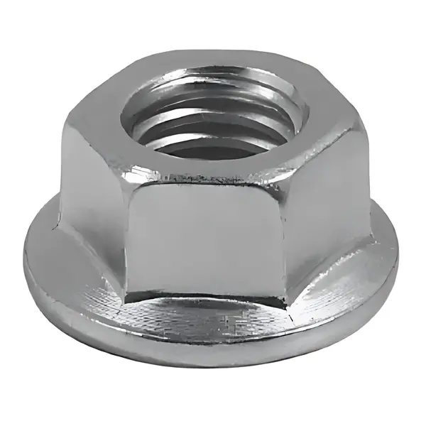Porca Flangeada Torque M8X1.25 Motor Linha Pesada — M8X1.25