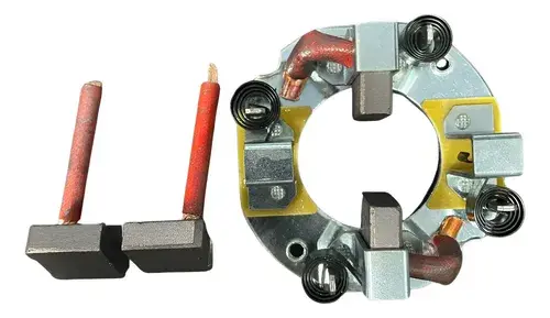 Porta Escovas Motor Partida 24V