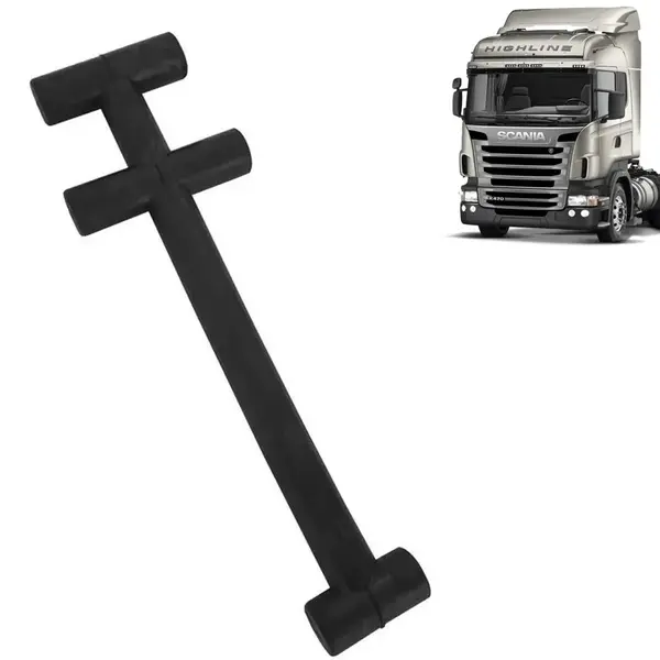 Presilha Borracha Tampa Caixa de Bateria para Caminhão Scania 113 / S4 / S5