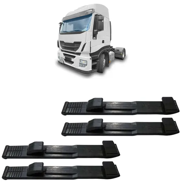 Presilha Paralama Caminhão Iveco Stralis Hi-way KIT 4 Peças