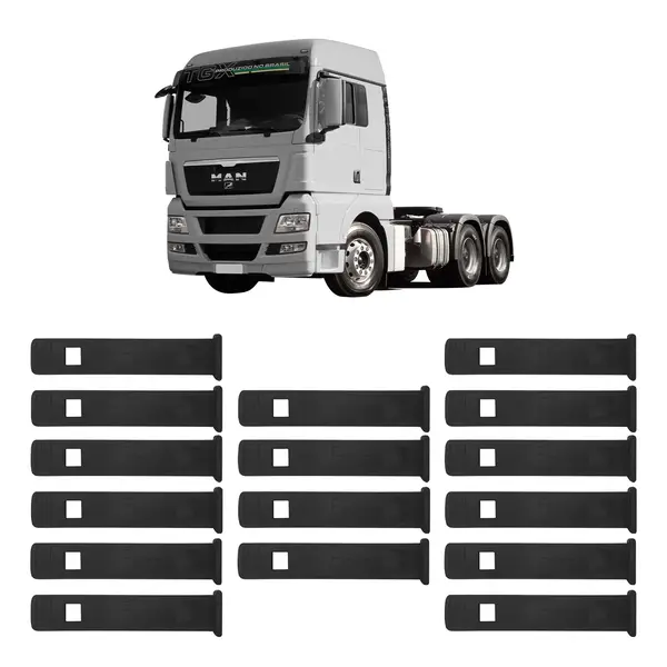 Presilha Paralama Caminhão MAN TGX KIT C/16
