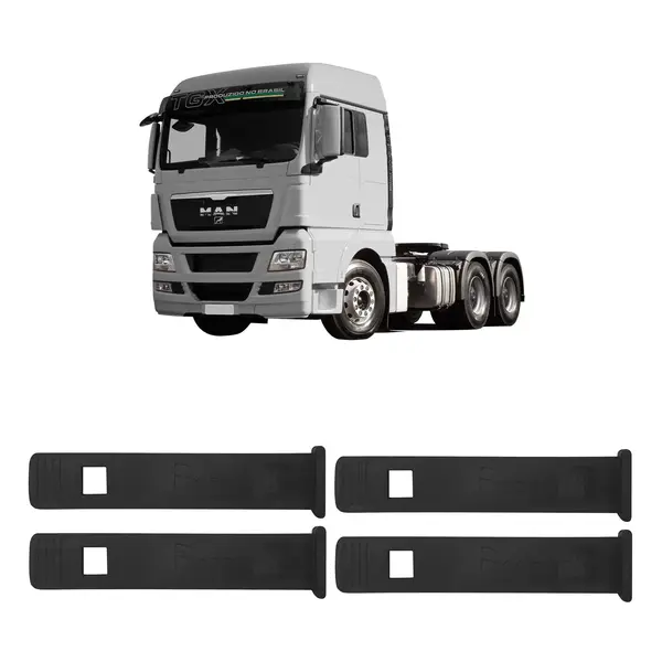 Presilha Paralama Caminhão MAN TGX KIT C/4