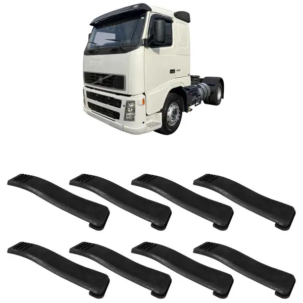 Presilha Paralama Traseiro Volvo FH 2010.... KIT 8 Peças