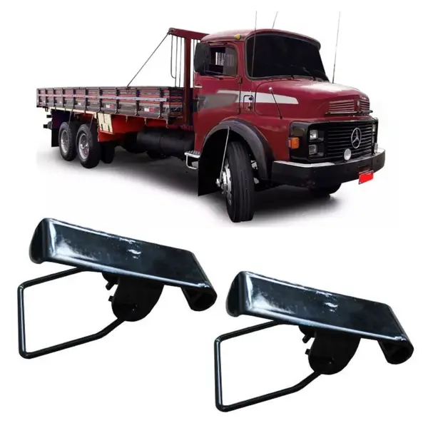 Presilha Tampa Caixa Bateria Caminhão MB 1113 Kit 4 Peças Original