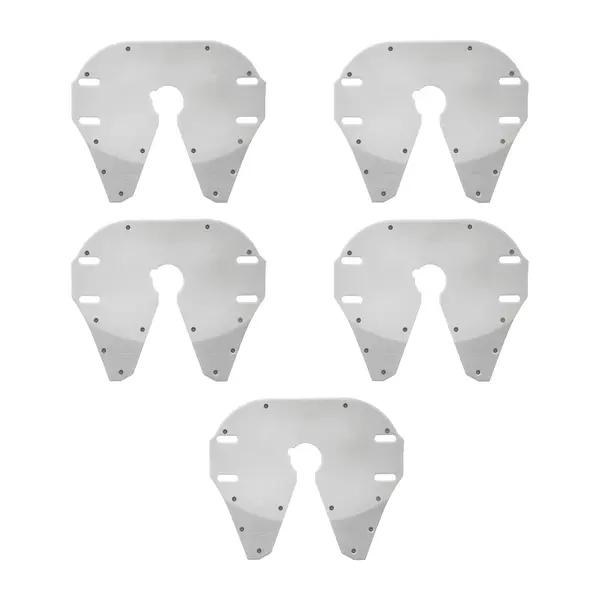 Protetor Deslizante Quinta Roda Cavalo Pino 2,5'' KIT 5 Peças