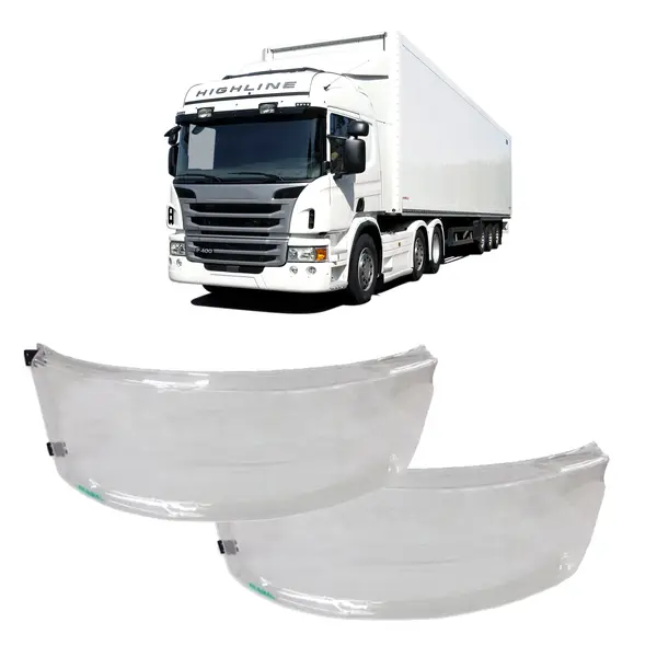 Protetor Farol Caminhão Sc 124 Highline 2012 2013 Xenon