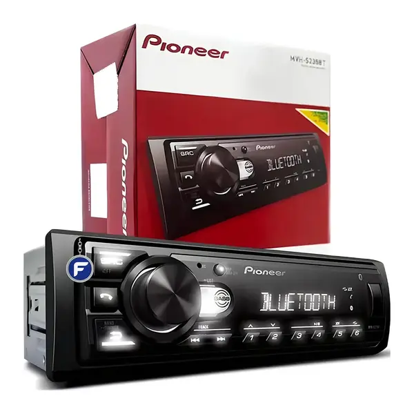 Rádio Automotivo Pioneer Mvh-s235bt Usb Bluetooth
