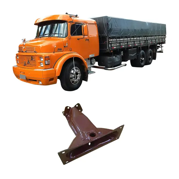 Rebocador Parachoque Caminhão MB 1519 1525 CARA PRETA 83