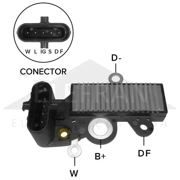 Regulador Tensao 28V Alternador 18SI 28SI — IK5338