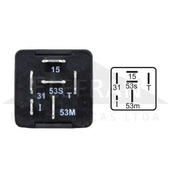 Rele Limpador Parabrisa para Ford — 6C4517C499AA