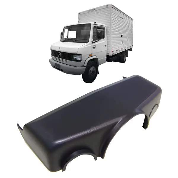 Revestimento Coluna Direção Superior Preto para Mercedes-Benz MB 709 1618