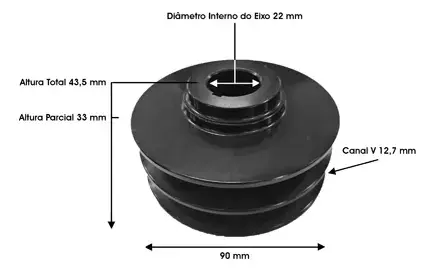 Rotor Alternador Prestolite 150A — RPE210