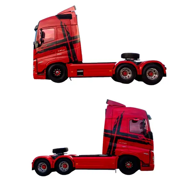 Saia Carenagem Lateral Volvo New FH 6X4 Premium Edition E.E 3600 Euro 6