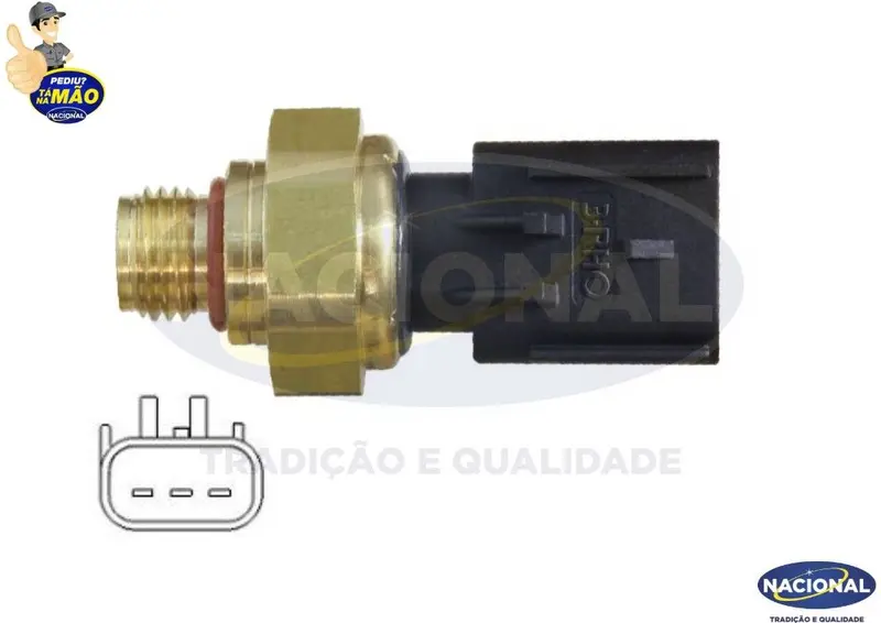 Sensor Pressao Oleo — BG6X9F479BA