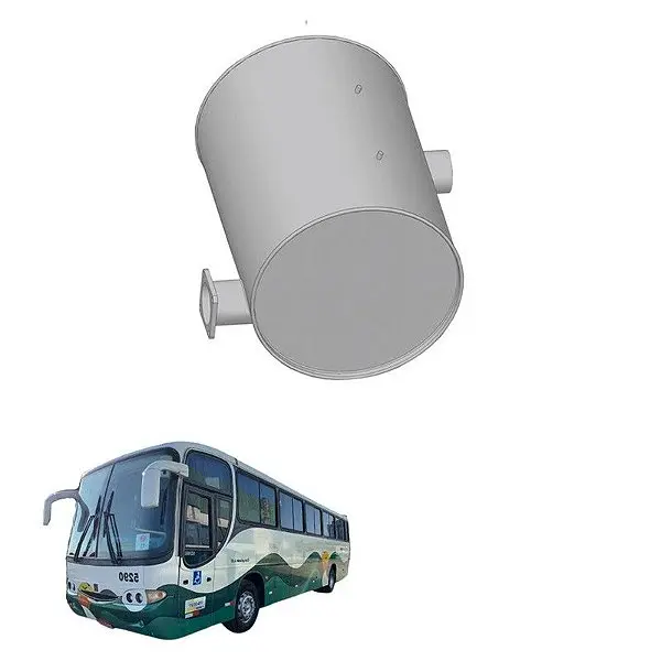 Silencioso VW 17240OT 17260EOT 18320EOT — 2TB253121A