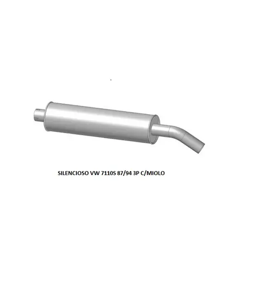 Silencioso VW 7110S 87/94 3P C/miolo