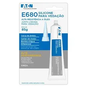 Silicone Cinza Resistente Oleo Quente 85g