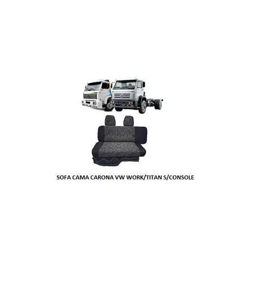 Sofa Cama Carona VW Work/titan S/console