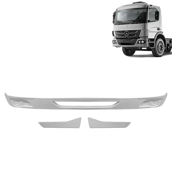 Spoiler Bigodinho Para Caminhão Mercedes-Benz Atego após 2012 Para-Choque Estreito