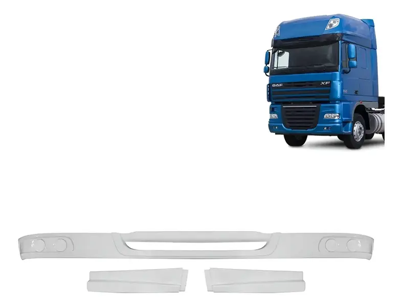 Spoiler Bigodinho Para-Choque Para Caminhão DAF XF 2013 á 2019